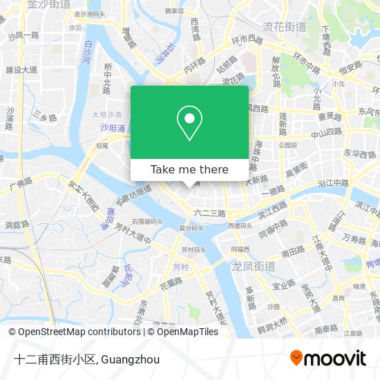 十二甫西街小区 map