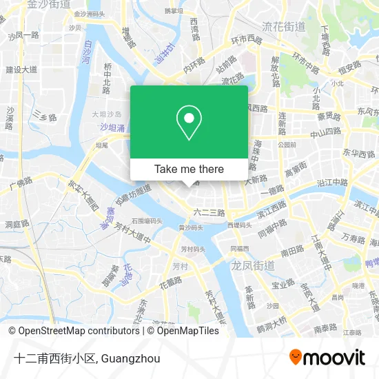 十二甫西街小区 map