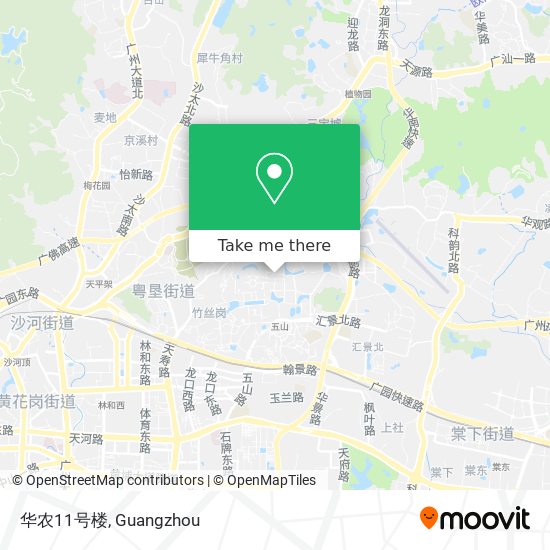 华农11号楼 map