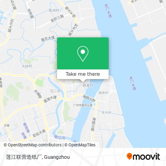 莲江联营造纸厂 map