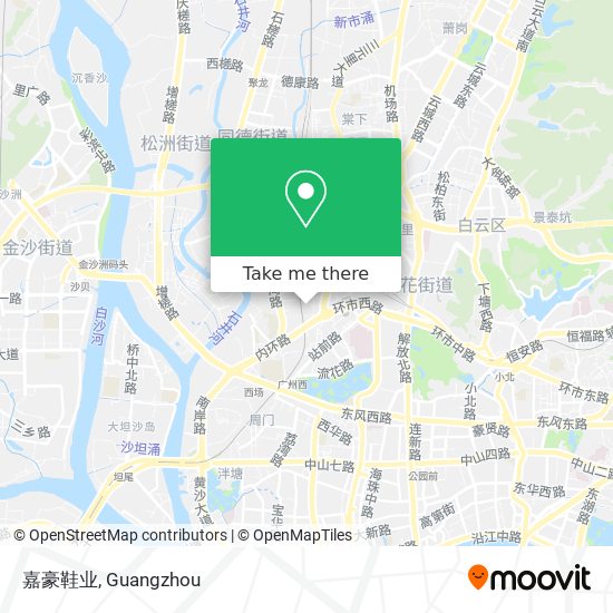 嘉豪鞋业 map