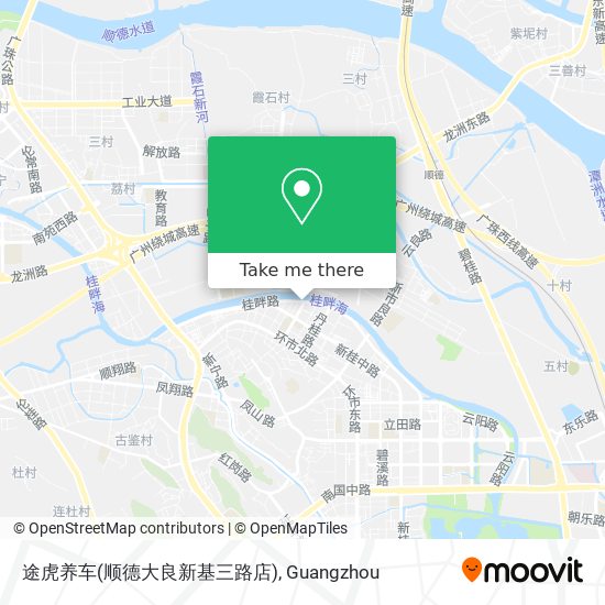 途虎养车(顺德大良新基三路店) map