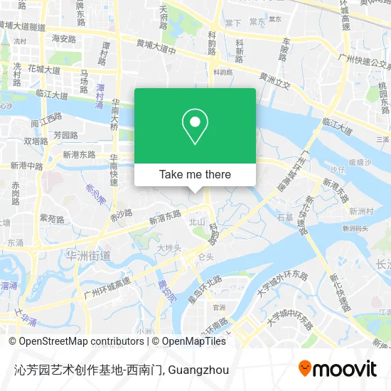 沁芳园艺术创作基地-西南门 map