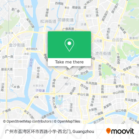 广州市荔湾区环市西路小学-西北门 map