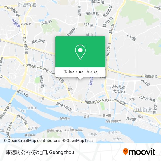 康德周公祠-东北门 map