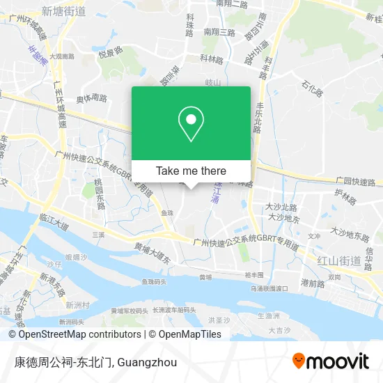 康德周公祠-东北门 map