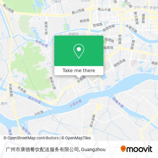 广州市康德餐饮配送服务有限公司 map