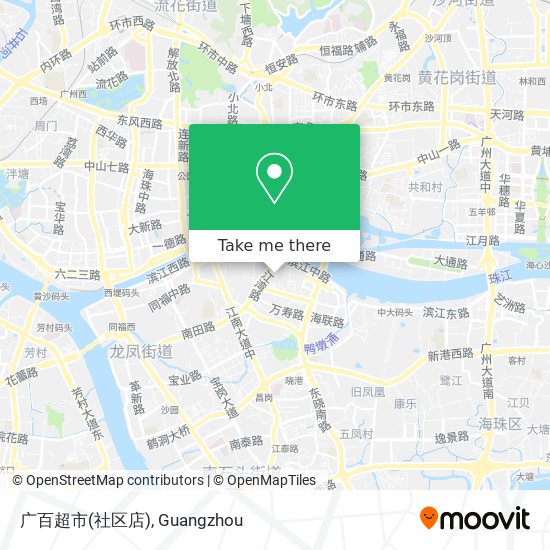 广百超市(社区店) map