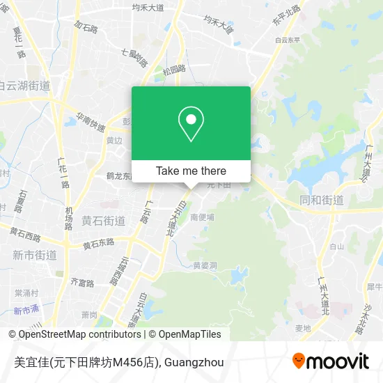 美宜佳(元下田牌坊M456店) map