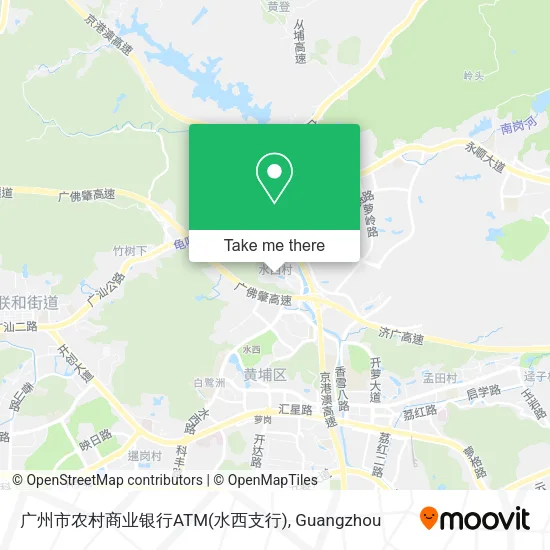 广州市农村商业银行ATM(水西支行) map
