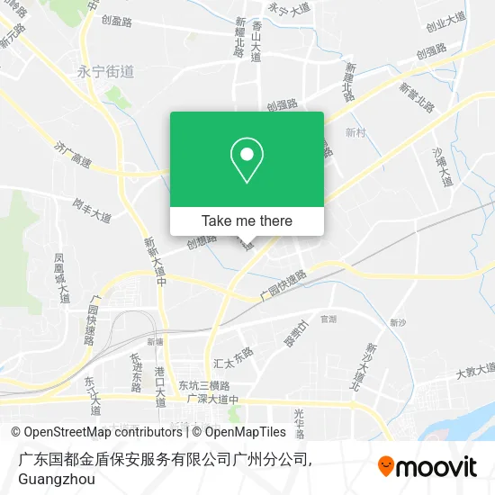 广东国都金盾保安服务有限公司广州分公司 map