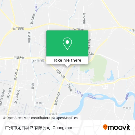 广州市定邦涂料有限公司 map