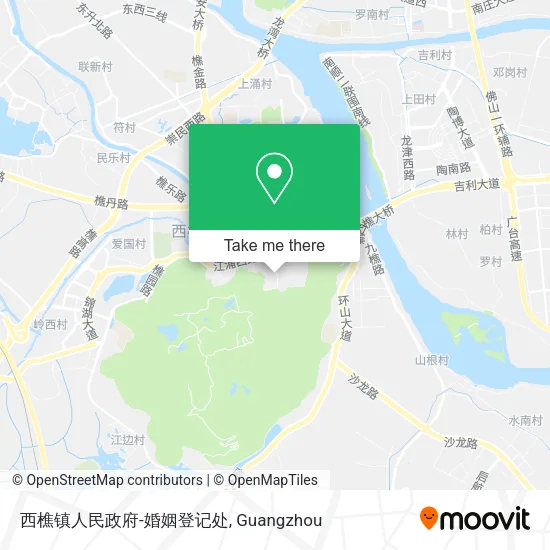 西樵镇人民政府-婚姻登记处 map