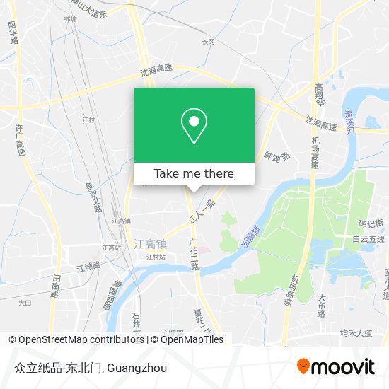 众立纸品-东北门 map