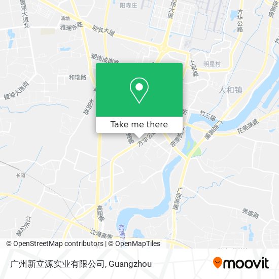 广州新立源实业有限公司 map