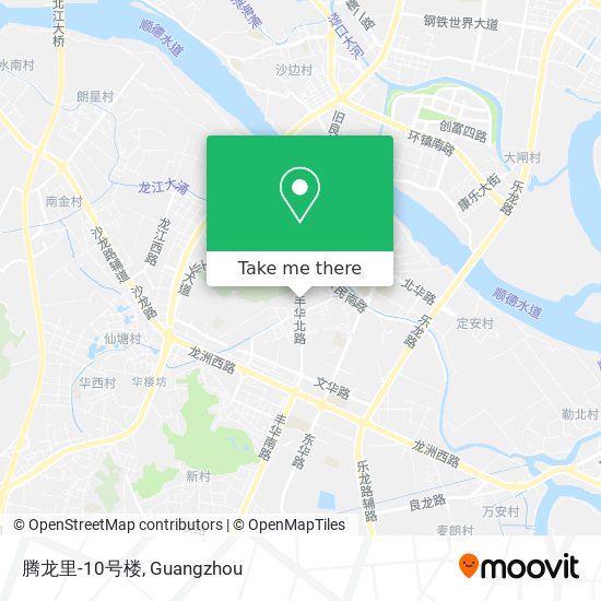 腾龙里-10号楼 map