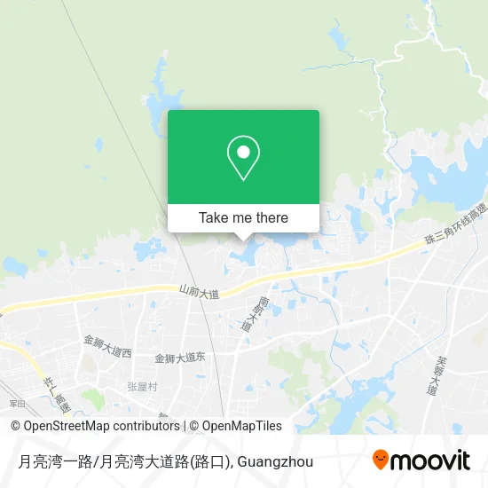 月亮湾一路/月亮湾大道路(路口) map