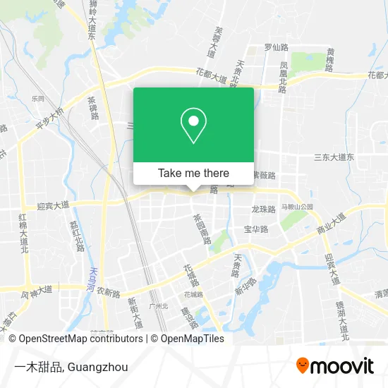 一木甜品 map
