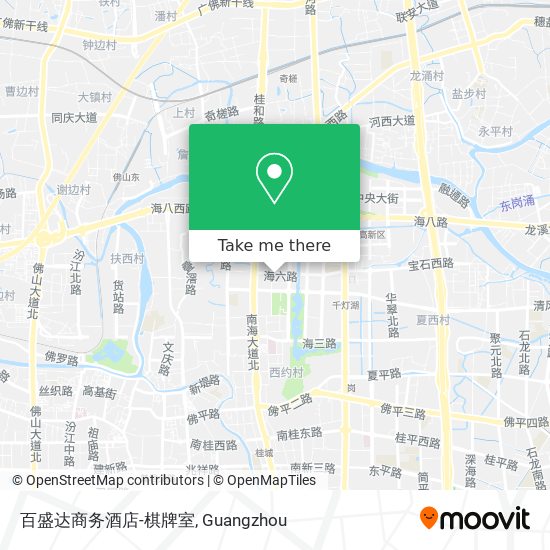 百盛达商务酒店-棋牌室 map