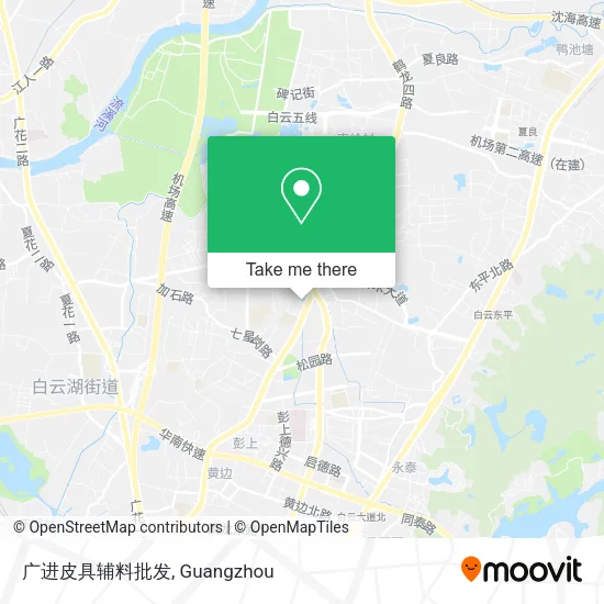 广进皮具辅料批发 map