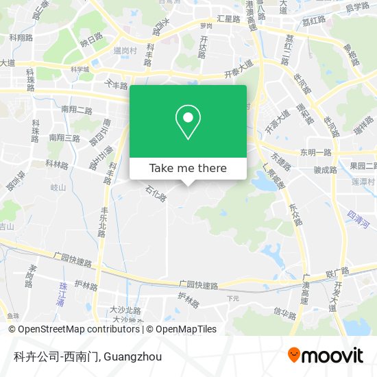 科卉公司-西南门 map