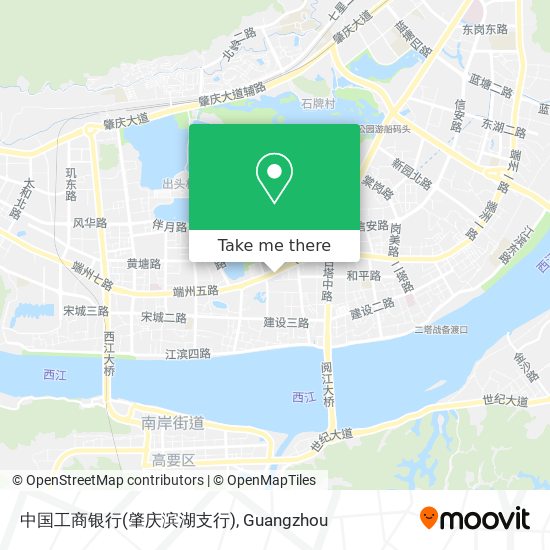 中国工商银行(肇庆滨湖支行) map