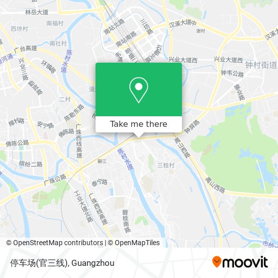 停车场(官三线) map