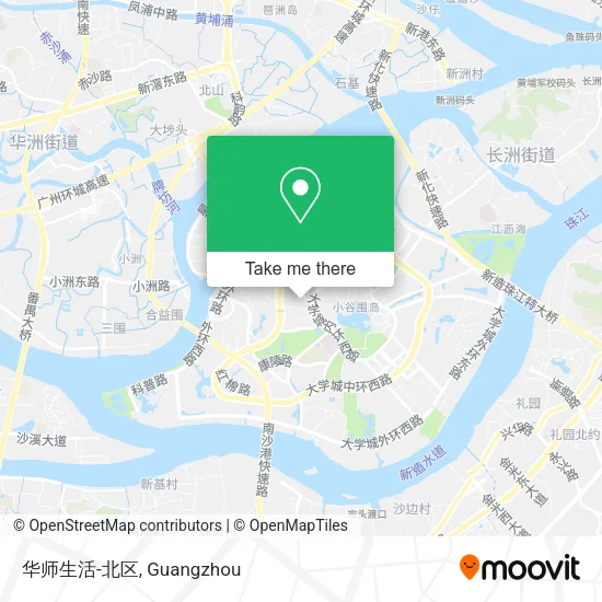 华师生活-北区 map