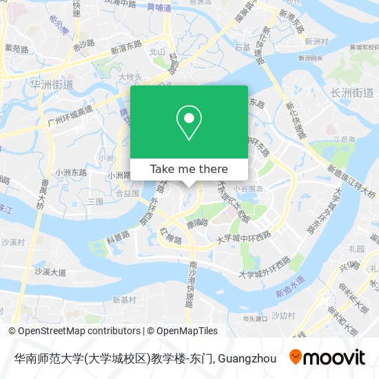 华南师范大学(大学城校区)教学楼-东门 map
