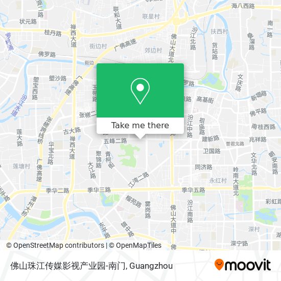 佛山珠江传媒影视产业园-南门 map