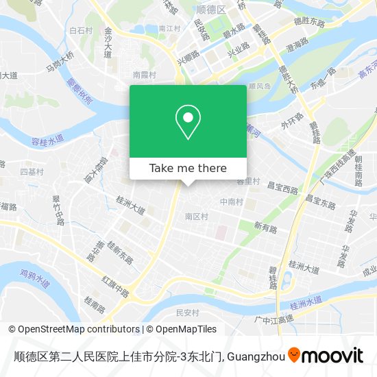 顺德区第二人民医院上佳市分院-3东北门 map