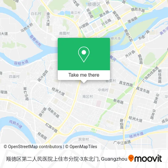 顺德区第二人民医院上佳市分院-3东北门 map