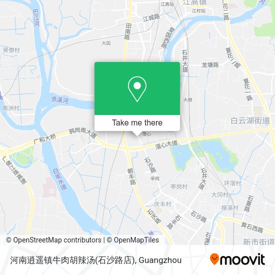 河南逍遥镇牛肉胡辣汤(石沙路店) map