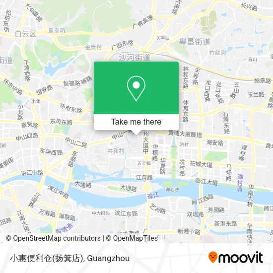 小惠便利仓(扬箕店) map