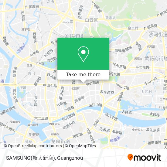 SAMSUNG(新大新店) map