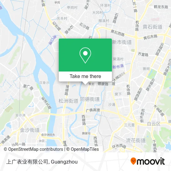 上广表业有限公司 map