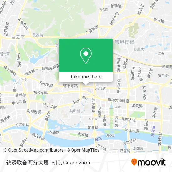 锦绣联合商务大厦-南门 map