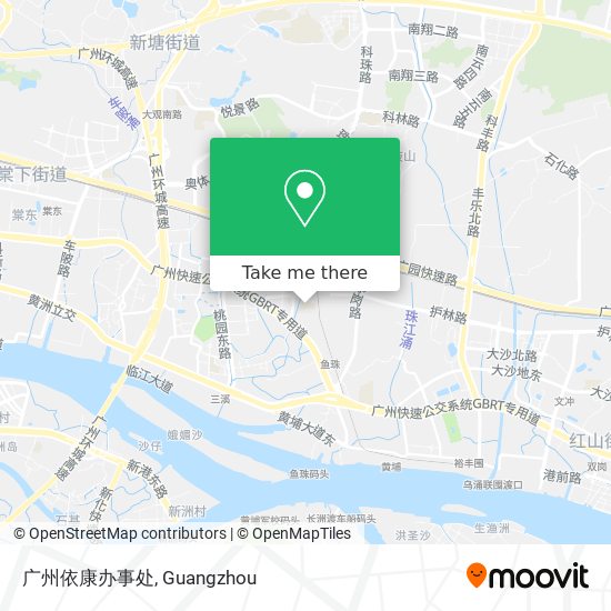 广州依康办事处 map