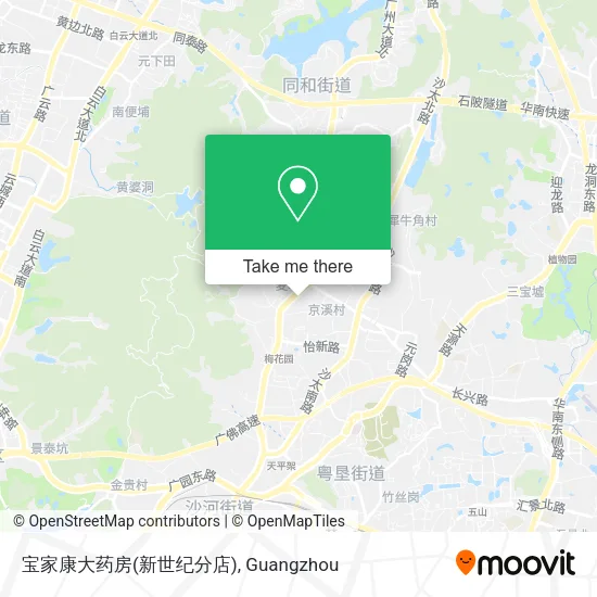 宝家康大药房(新世纪分店) map