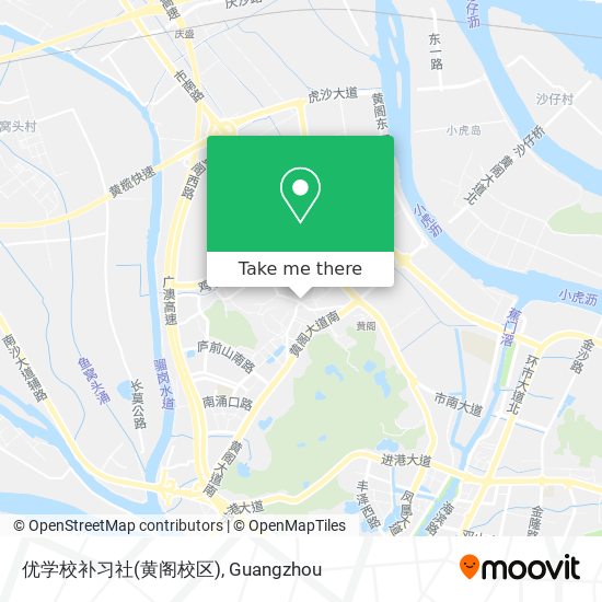 优学校补习社(黄阁校区) map