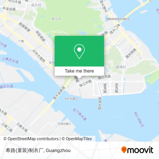 希路(童装)制衣厂 map