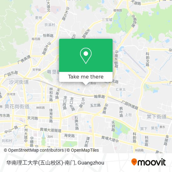 华南理工大学(五山校区)-南门 map