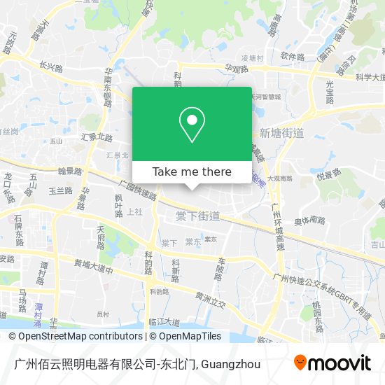 广州佰云照明电器有限公司-东北门 map