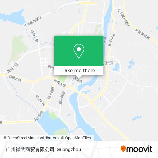 广州祥武商贸有限公司 map