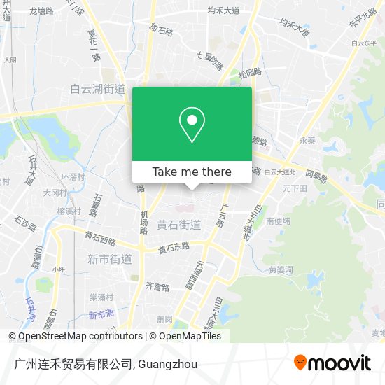 广州连禾贸易有限公司 map