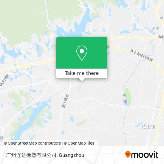广州连达橡塑有限公司 map