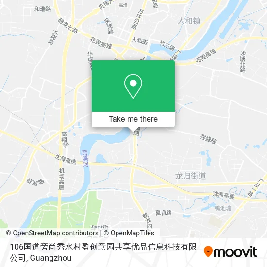 106国道旁尚秀水村盈创意园共享优品信息科技有限公司 map