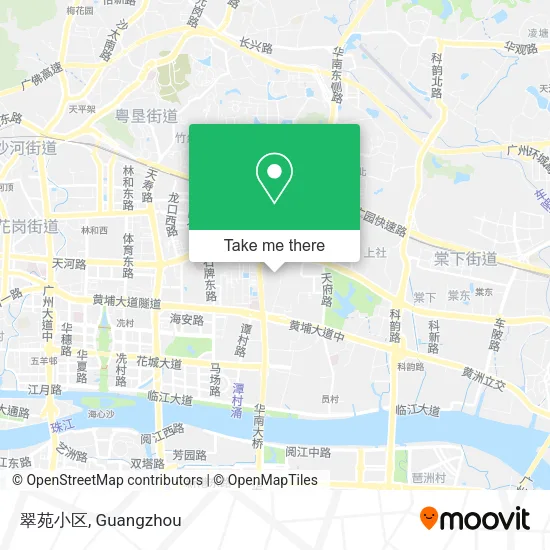翠苑小区 map