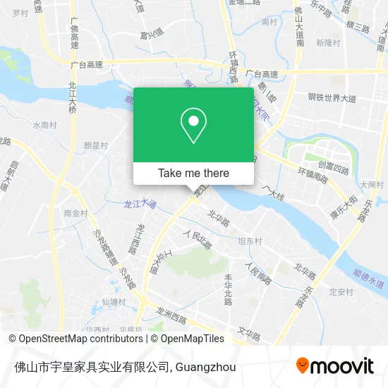 佛山市宇皇家具实业有限公司 map