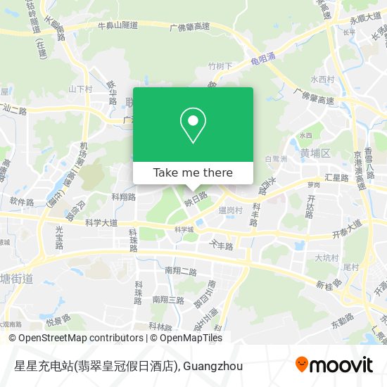 星星充电站(翡翠皇冠假日酒店) map